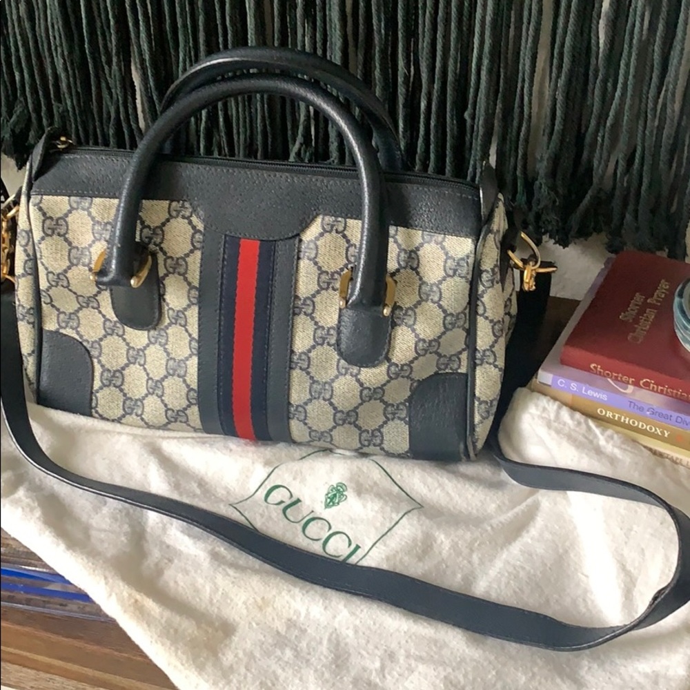 Vintage Gucci Boston Bag
